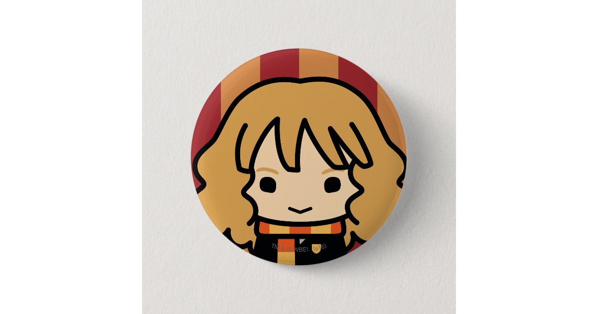 Hermione Granger Cartoon Character Art 6 Cm Round Badge | Zazzle