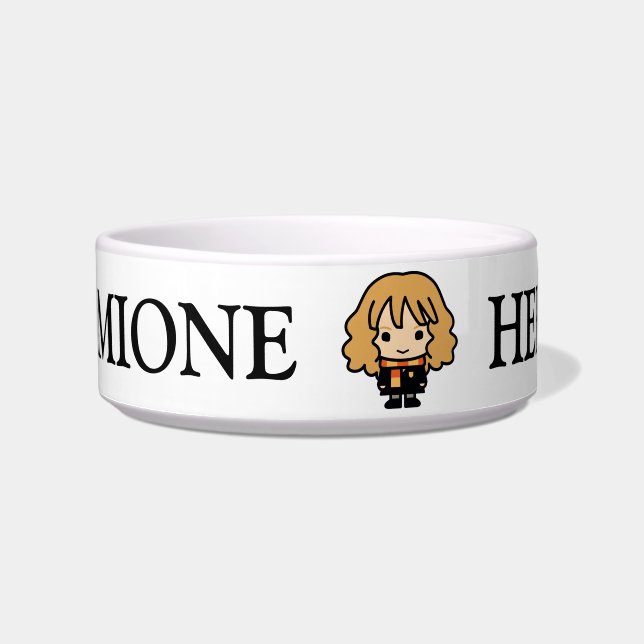 Hermione Granger Cartoon Character Art Bowl (Front)