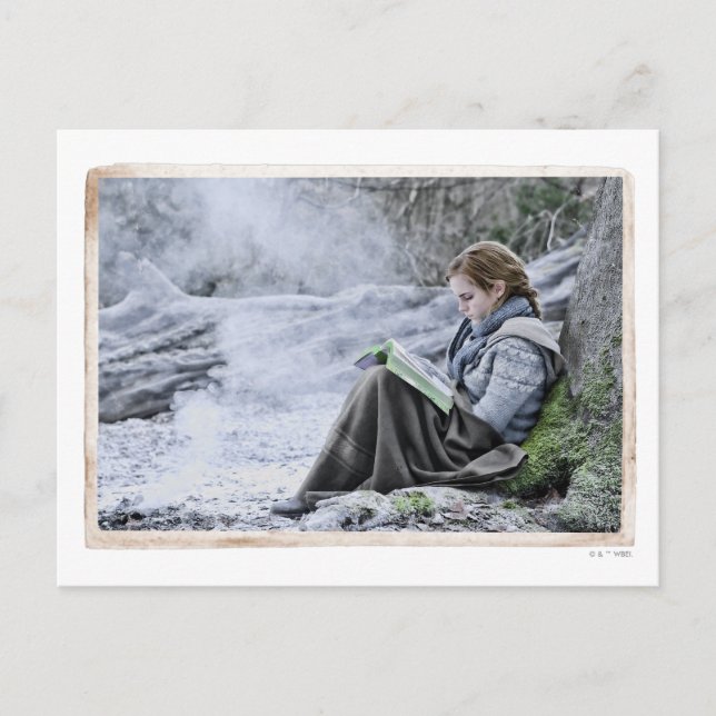 Hermione Granger Iconic Hogwarts Moment Postcard (Front)