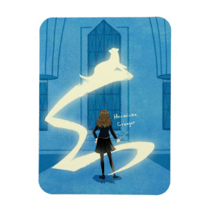 Hermione Granger Patronus Painting Magnet