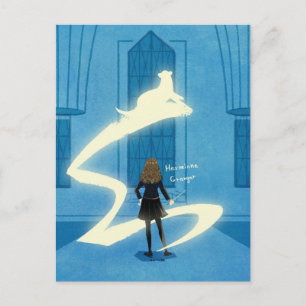 Hermione Granger Patronus Painting Postcard