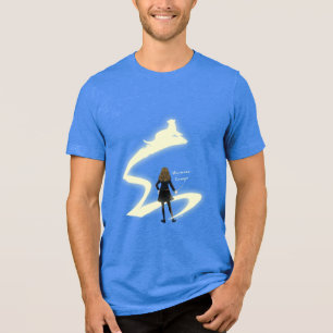Hermione Granger Patronus Painting Tri-Blend Shirt