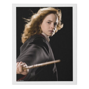 Hermione Granger Ready For Action Faux Canvas Print