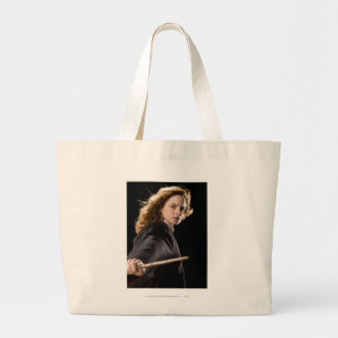 Hermione Granger Ready For Action Large Tote Bag