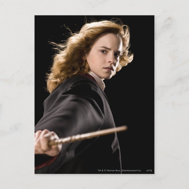 Hermione Granger Ready For Action Postcard (Front)