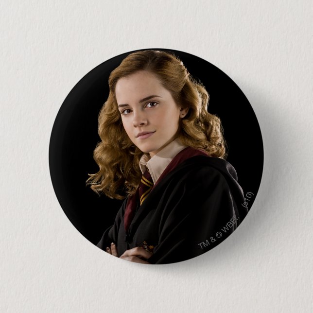 Hermione Granger Scholarly 6 Cm Round Badge (Front)