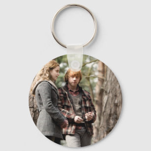 Hermione, Ron, and Harry 2 Key Ring