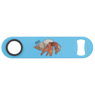 Hermit crab cartoon illustration