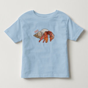 Hermit crab cartoon illustration toddler T-Shirt