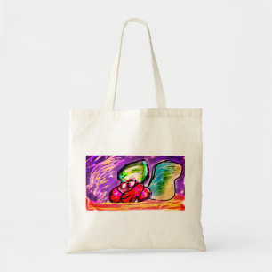Hermit crab gem tote bag