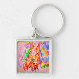 Hermit crab joy key ring