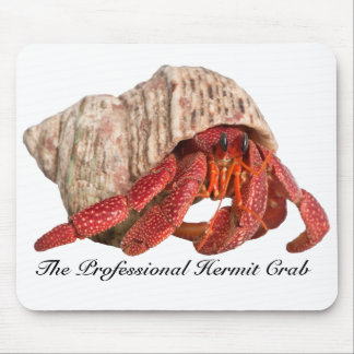 Hermit Crab Mousepad, The Professional Hermit Crab Mouse Mat