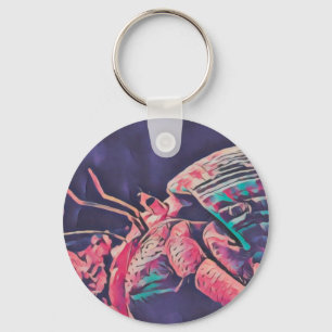 Hermit Crab Necklace Key Ring