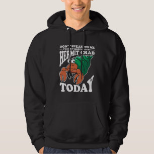 Hermit Crab Pet Owner Gift Sea Animal Graphic Hoodie