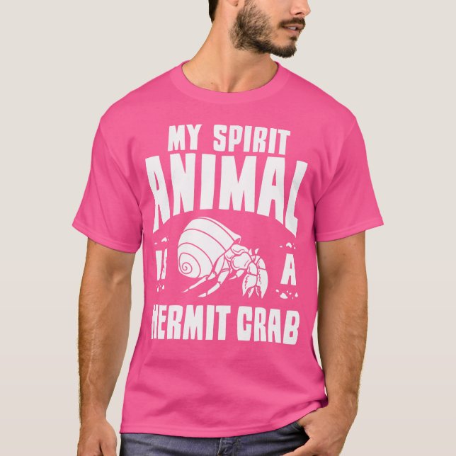 Hermit Crab Pet Shells Habitat T-Shirt (Front)