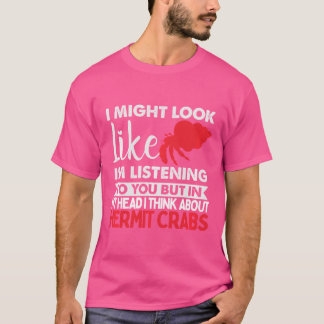 Hermit Crab Shirt Ocean Animal Pet Hermit Crabs Lo
