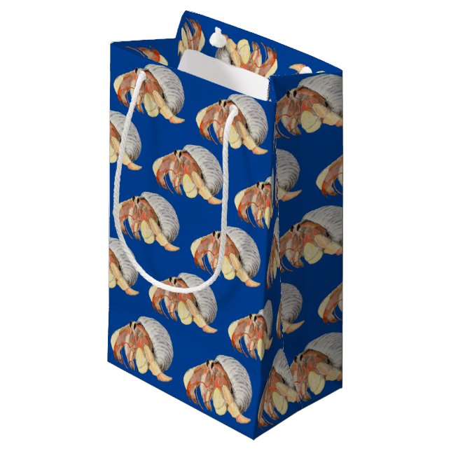Hermit Crab Small Gift Bag (Front Angled)