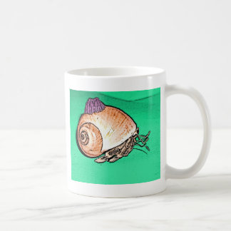 Hermit Crab with a Barnacle Shell Hat Coffee Mug