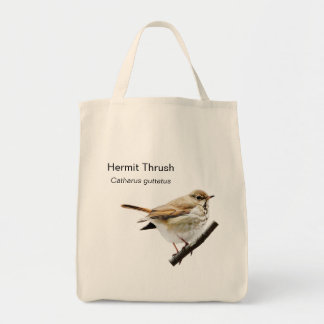 Hermit Thrush Grocery Tote