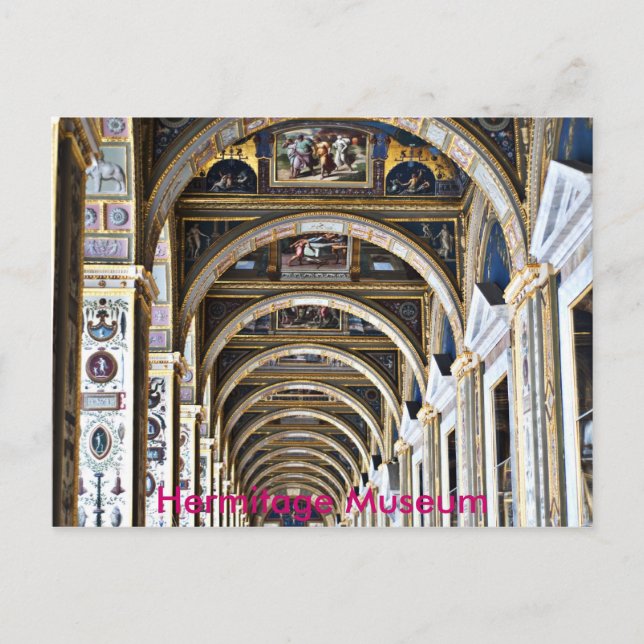 Hermitage Arches, Hermitage Museum Postcard (Front)