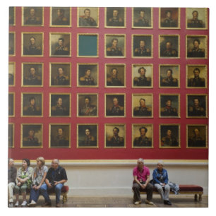 Hermitage Museum, Room 197, The 1812 War Gallery Tile