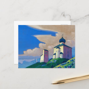 Hermitage of Saint Sergius by Nicholas Roerich Postcard