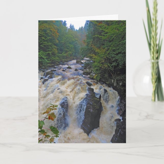 Hermitage Waterfall Card (Front)