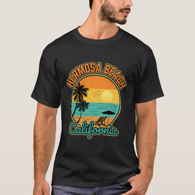 Hermosa Beach � Australia�s Coastal Jewel T-Shirt (Front)