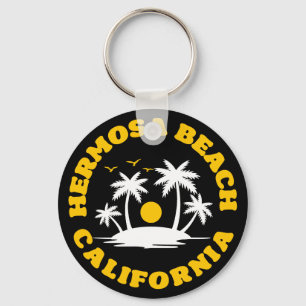 Hermosa Beach,California Key Ring