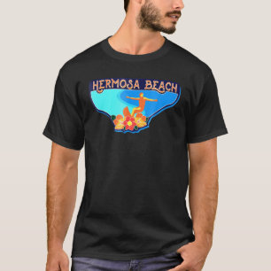 Hermosa Beach  California Surf T-Shirt