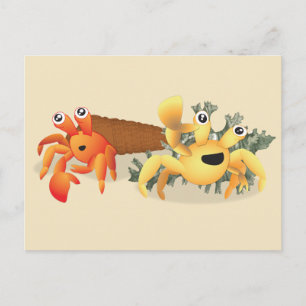 Hermy and Rover Postcard