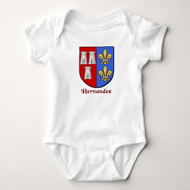 Hernandez Family Shield Infant Creeper (Front)
