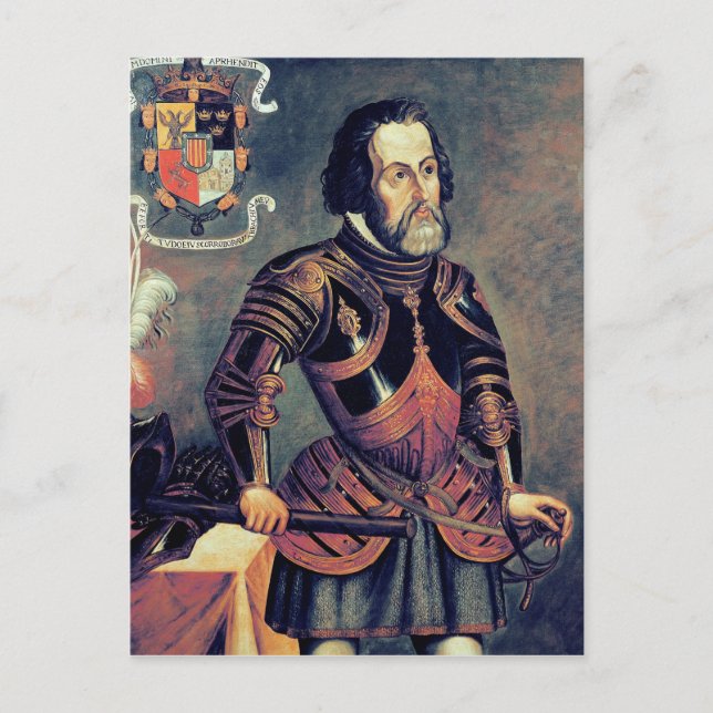 Hernando Cortes Postcard (Front)