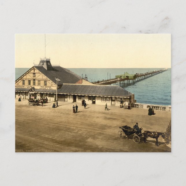 Herne Bay Pier, Kent, England Postcard (Front)