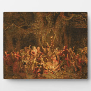 Herne's Oak from 'The Merry Wives of Windsor' by W Plaque