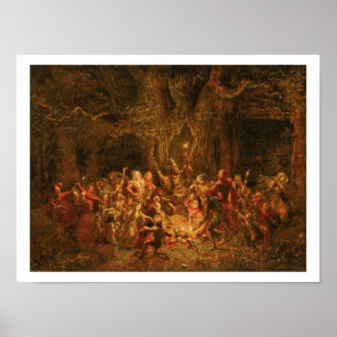 Herne's Oak from 'The Merry Wives of Windsor' by W Poster