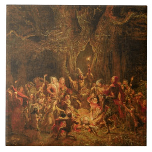 Herne's Oak from 'The Merry Wives of Windsor' by W Tile