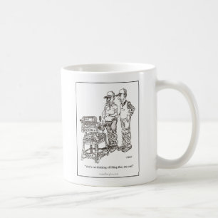Hernia Cartoon Mug