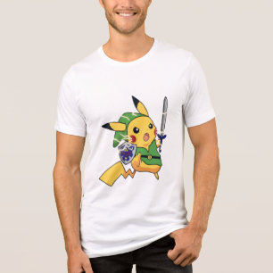 Hero Adventure Pikachu (pokemon) Tri-Blend Shirt