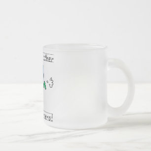 Hero Big Brother Tshirts and Gifts Frosted Glass Coffee Mug