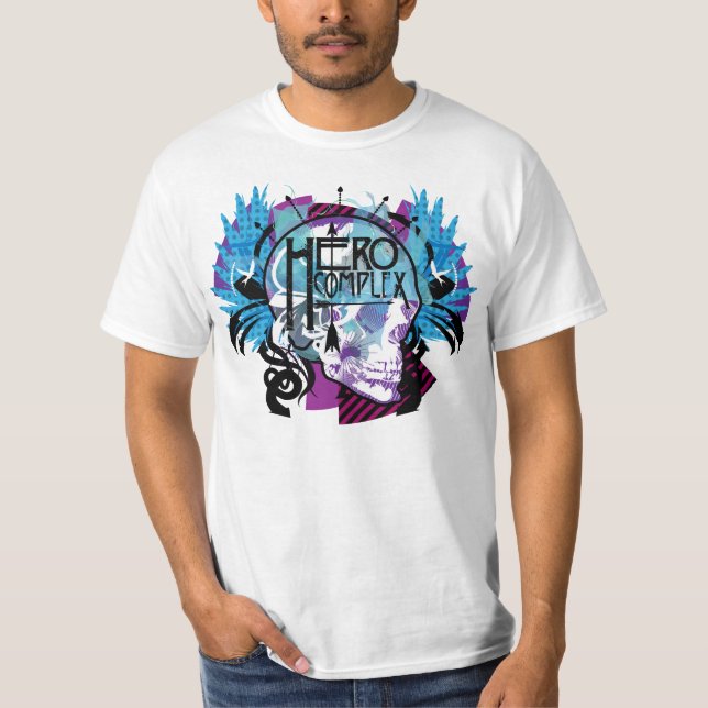 Hero Complex Vector Illustration T-Shirt (Front)