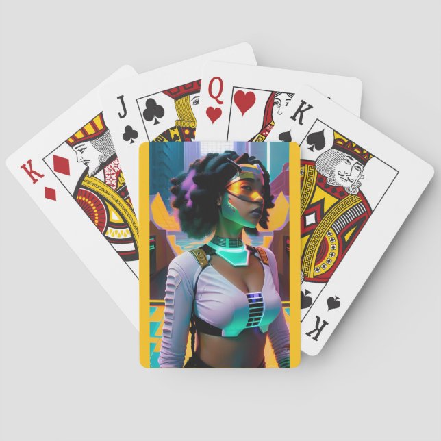 Hero Corp - Ken Gauge Art Playing Cards (Back)