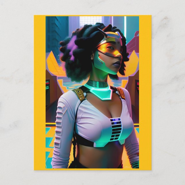 Hero Corp - Ken Gauge Art Postcard (Front)