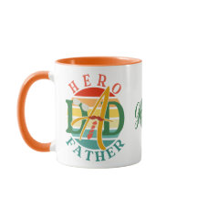 Hero Dad Fath Sunset Tie, Moustache & Sunglasses