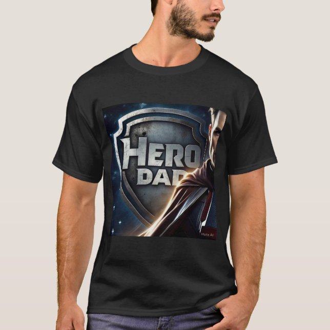 HERO DAD FATHERS' DAY T-Shirt (Front)