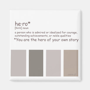 Hero Definition Magnet