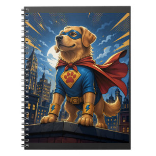 Hero dog notebook