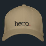 hero embroidered cap<br><div class="desc">fresh embroidered cap for the hero of the household / workplace</div>