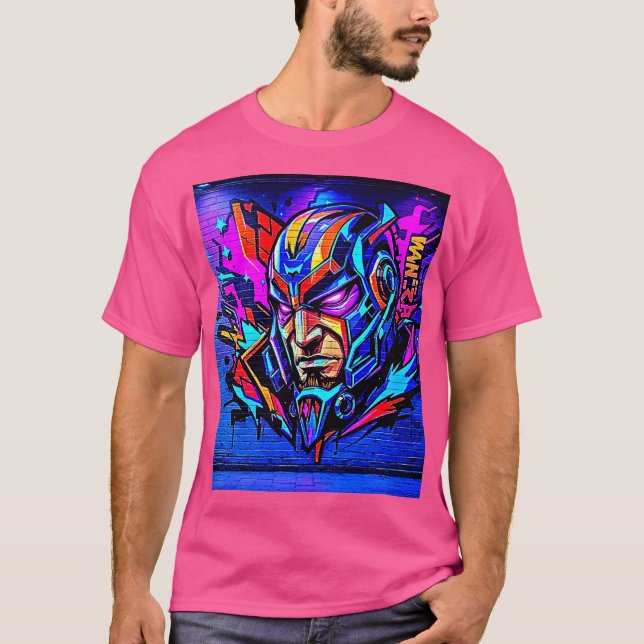 Hero Graffiti Burst T-Shirt (Front)