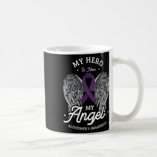 Hero Is Now My Angel Alzheimerheimer's Awareness H Coffee Mug
